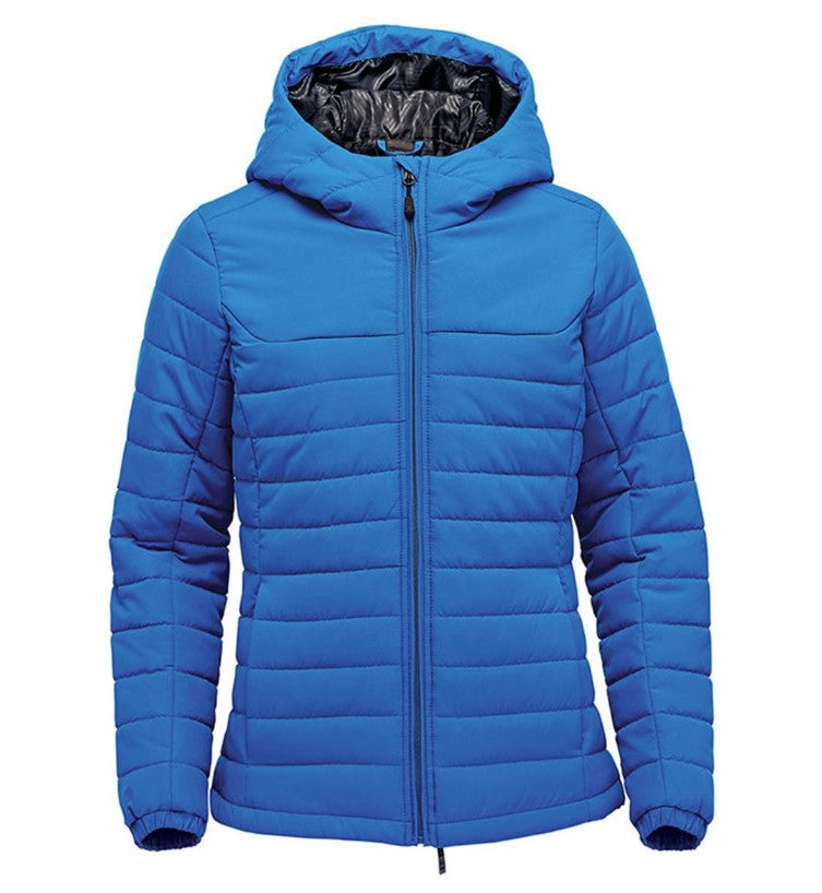 Women's Nautilus Quilted Hoody - QXH-1W